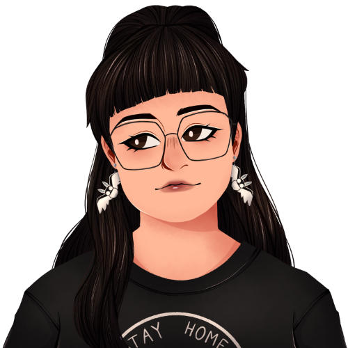 Artist's rendition of Myr's idealized self